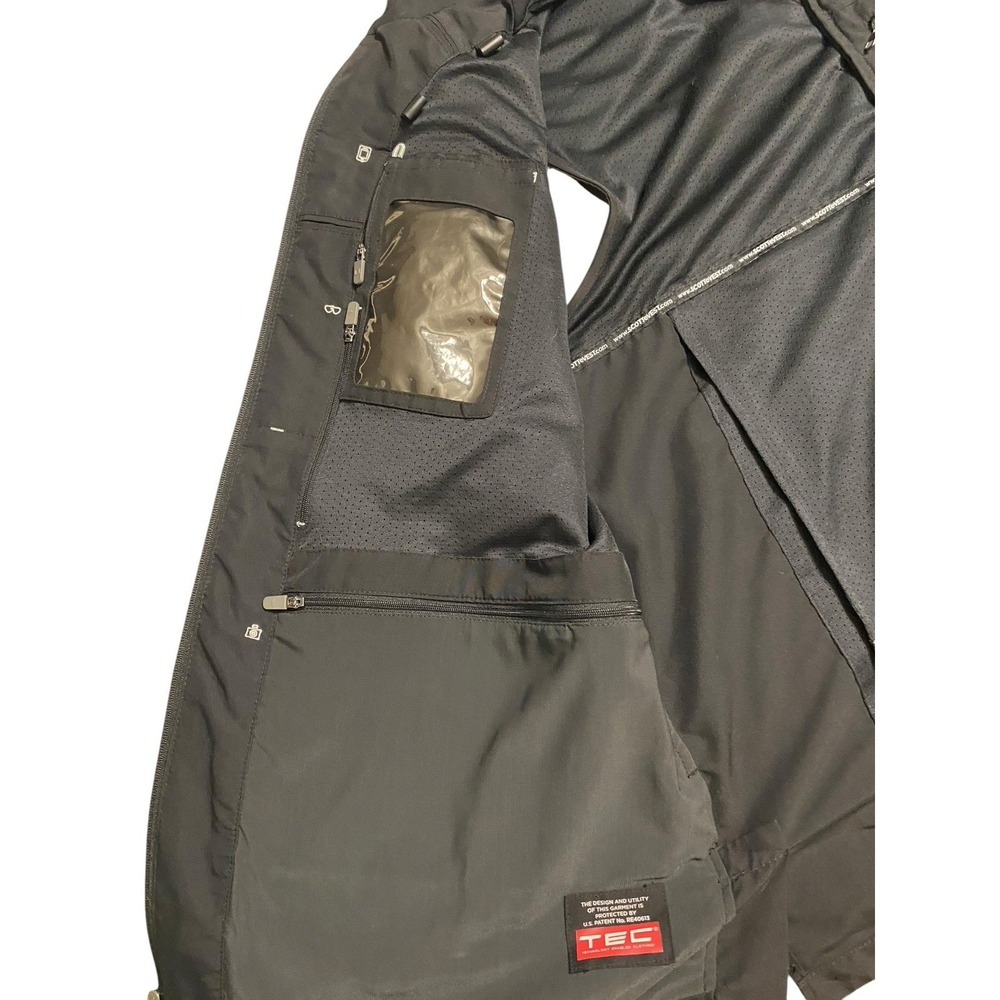 SCOTTeVEST RFID Travel Vest Men XL Black Multi Pocket TEC Utility Tactical - Picture 7 of 10